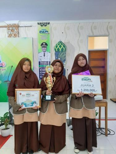 Juara 2 Cerdas Qur'an Padang TV Kab. Agam