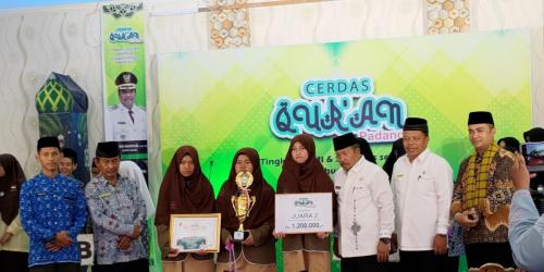 Juara 2 Cerdas Qur'an Padang TV Kab. Agam