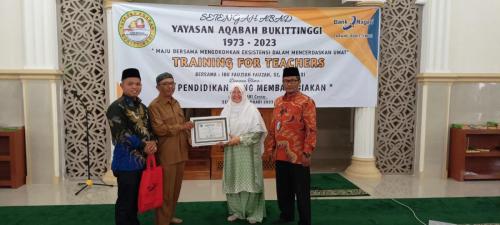 Training "Pendidikan yang Membahagiakan" 2023 bersama Ibu Fauziah Fauzan, SE, Akt, M.Si.